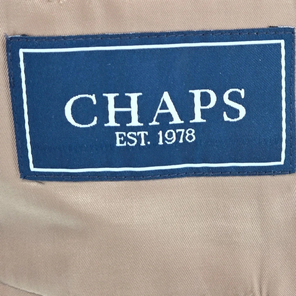 CHAPS Mens Camel Hair Tan Blazer Sport Coat Jacket‎ Size 42R